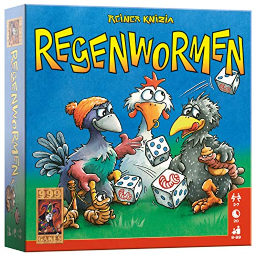 999 Games Regenwormen - Brettspiele (Multi)