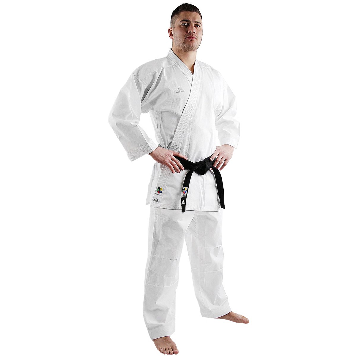 adidas Karate Anzug K220KF Kumite Fighter weiß Unisex Größe 170 cm - 170