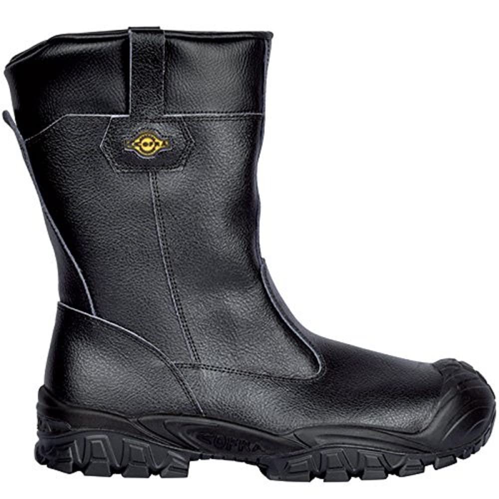 Cofra NT340-000.W43 GUADIANA UK S3 SRC Sicherheitsstiefel, Schwarz, Größe 43