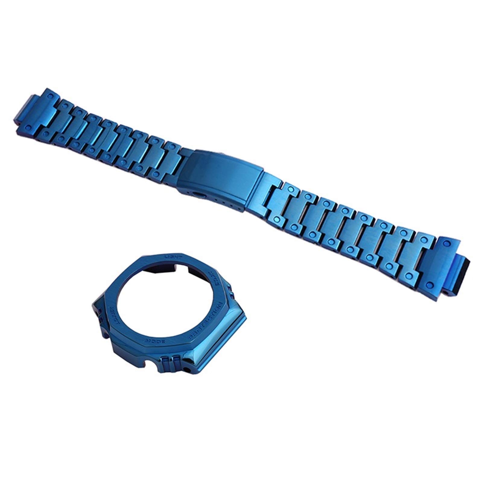 IOTUP 316 Edelstahl, modifiziertes Uhrengehäuse, Uhrenzubehör, für GA2110 2100 Outdoor-Sportuhrenarmband, 2100, Achat