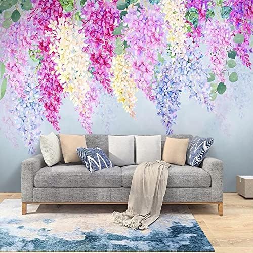 XLMING Handgemalter Blumengarten 3D Tapete Home Dekoration Wohnzimmer Sofa Schlafzimmer Tv Hintergrund Wand-400cm×280cm