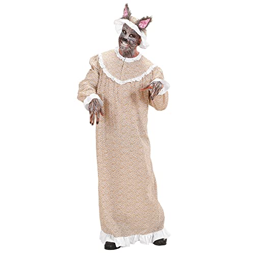 Widmann - Kostüm Oma Böser Wolf, Kleid, Tierkostüm, Märchen, Faschingskostüme, Karneval