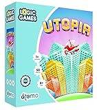 Utopia Logic Game Logic Logic Game Set für 1 Spieler zum Alter 8 Jahre, Set für Vorgehen, Logik und Aufmerksamkeit