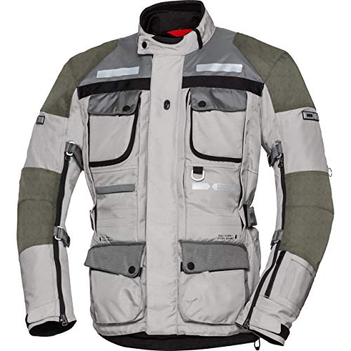 IXS Tour Lt Jacket Montevideo-Air 2 Light Grey-Dark Grey L