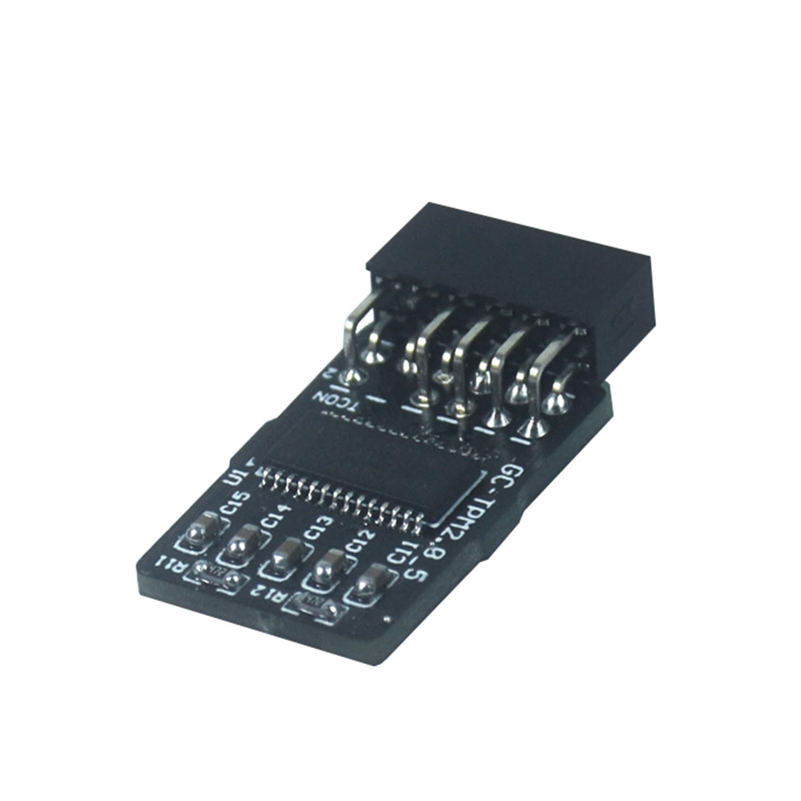 Qsvbeeqj TPM 2.0 Verschlüsselungssicherheitsmodul 12Pin TPM2.0 Remote Card Sicherheitsmodul Für Motherboard