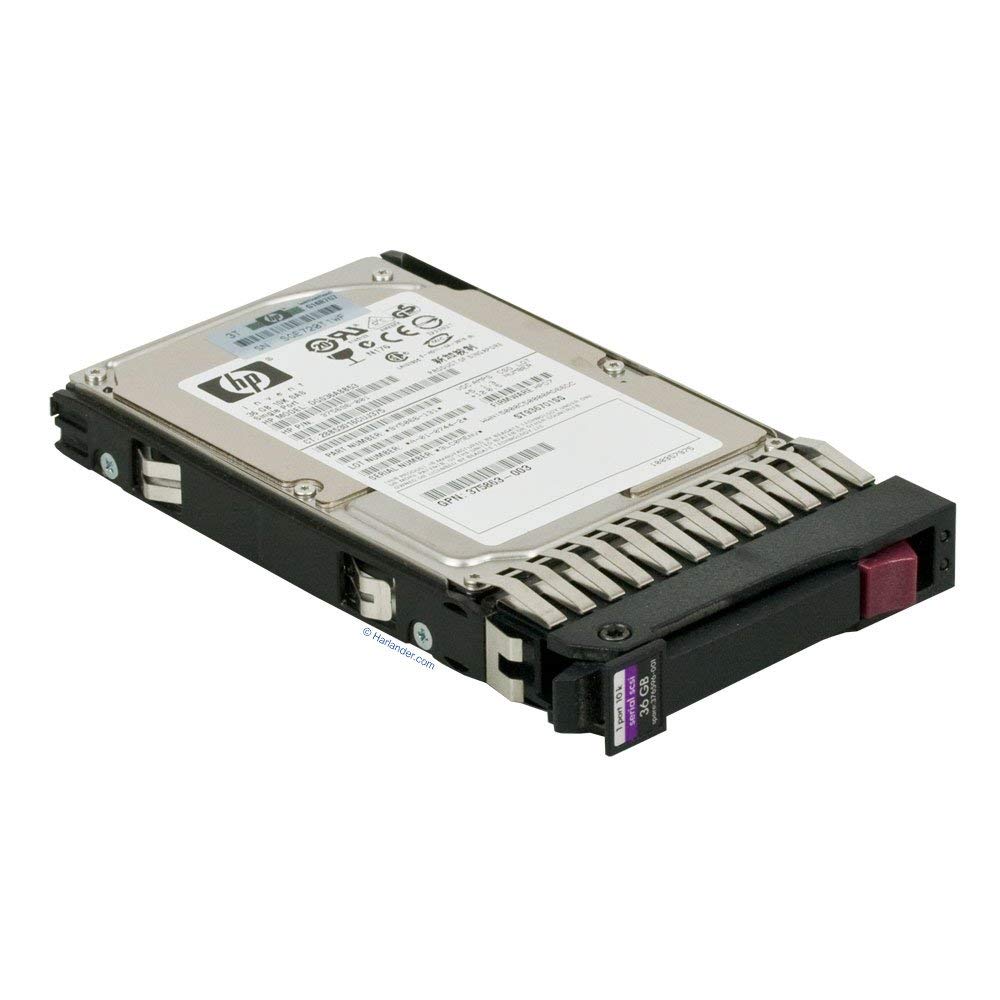 HP EH0146FBQDC Server Festplatte mit Hot-Plug Rahmen (146GB, SAS Dual Port 6Gb/s, 15000rpm, 6,35cm / 2,5 Zoll) (Generalüberholt)