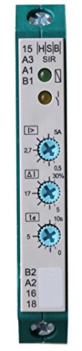 HSB Industrieelektronik 12.001.00.014 Strommessrelais SIR, Überstrom, 1 A