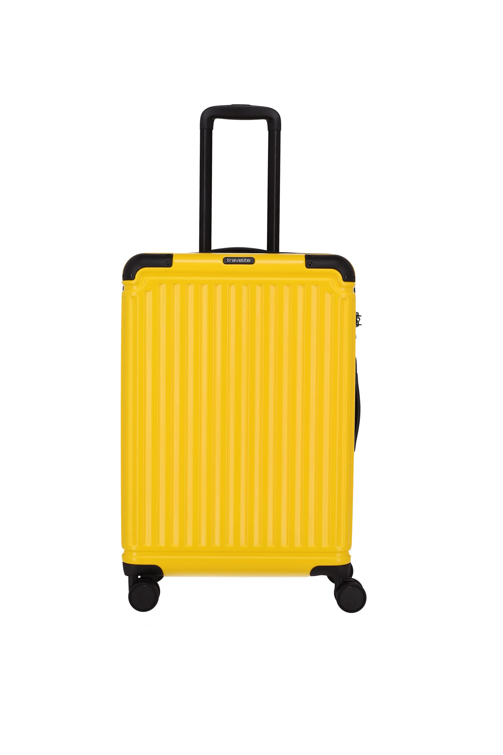 Travelite Cruise - 4-Rollen-Trolley M 67 cm Gelb