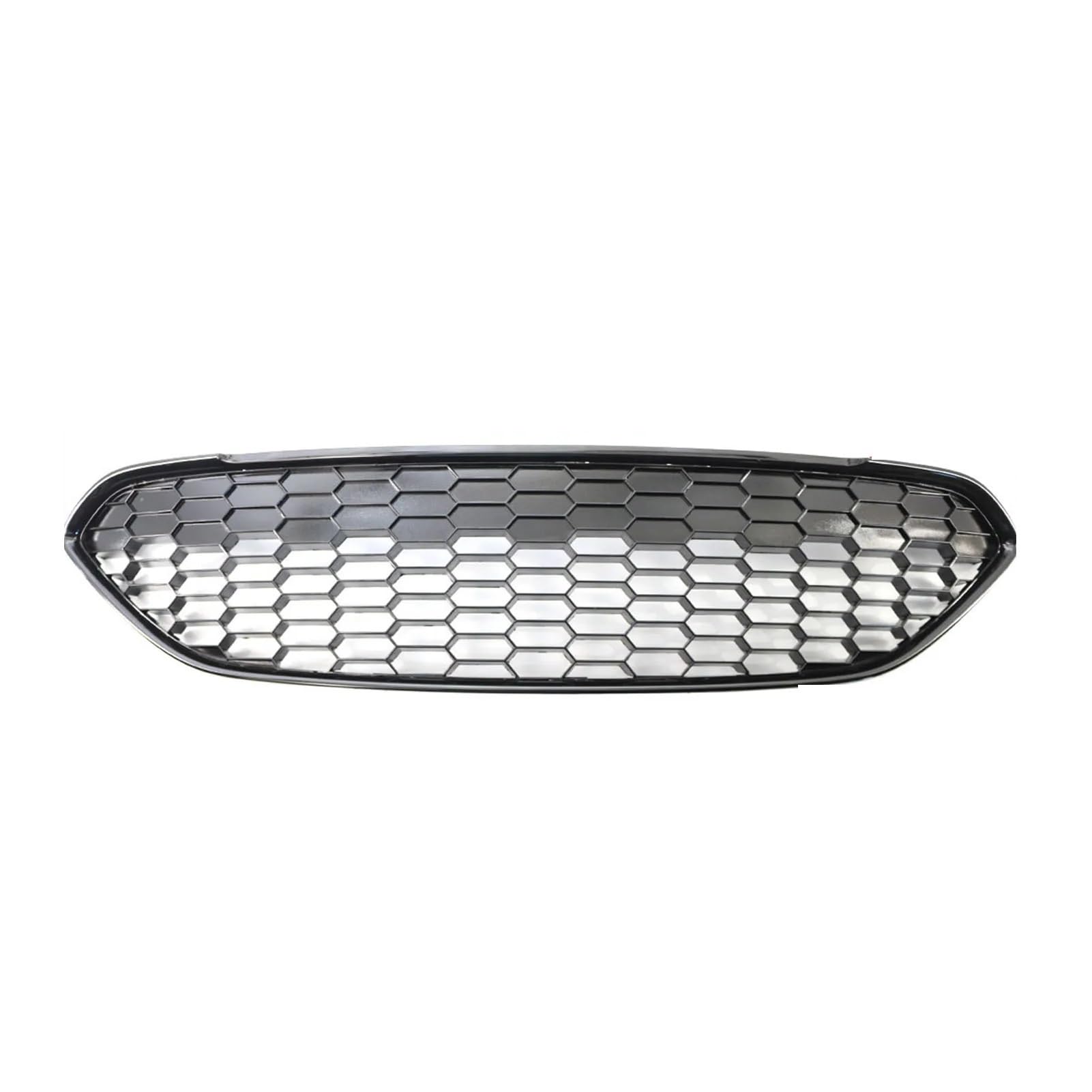 Frontgrills Für Ford Für Fiesta Für Zetec-S 2013-2017 Front Racing Grills Sportliche Kühlergrill Grill Abdeckung Auto Front Stoßstange Center Grille Front Bumper Grille(Central)