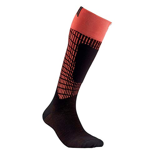 Sidas Ski Comfort-Socken Skisocken, Orange/Black, ML(40-41)