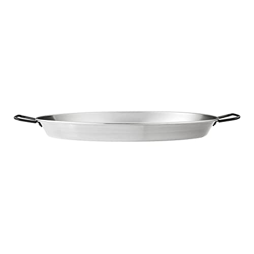 Garcima Paella Pfanne Stahl poliert, grau, 45 cm, 1 Stück