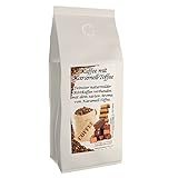 Aromakaffee - aromatisierter Kaffee Karamell, 6 x 500 g g ganze Bohne frisch von uns geröstet