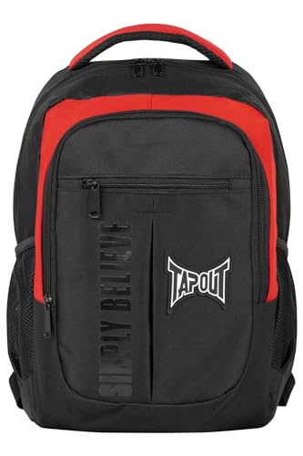 Tapout Rucksack LEAFDALE Black/Red/White one size