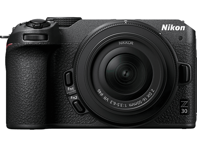 NIKON Nikon Z30 Kit Systemkamera mit Objektiv 16-50 mm, 7,5 cm Display Touchscreen, WLAN