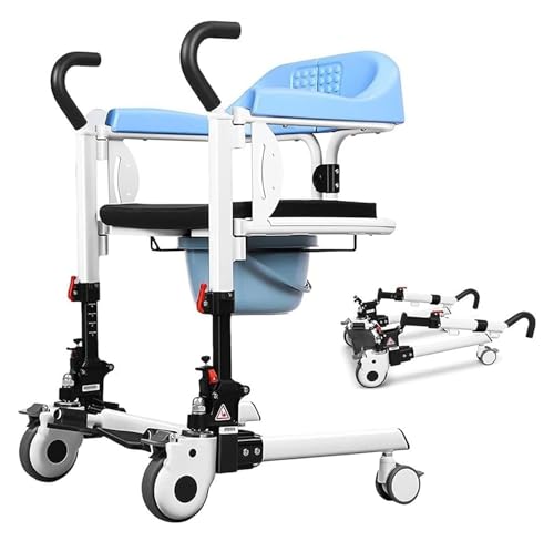 Patientenlift-Transfer-Mobilitätsstuhl, Hebemaschine for gelähmte ältere Menschen, multifunktionaler Haushalt, bettlägerige gelähmte ältere Menschen, Pflegebett, Schicht, Tragetoiletten