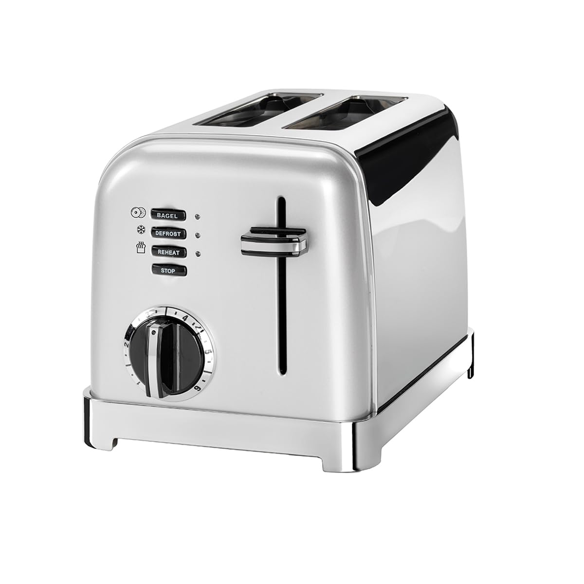 Cuisinart 2-Scheiben-Toaster | Breite Schlitze, ideal für dickes Brot und Bagels | 6 Bräunungsstufen plus Abtauung | Breite Schlitze,High-Lift-Hebel | Passender Wasserkocher erhältlich | Perle