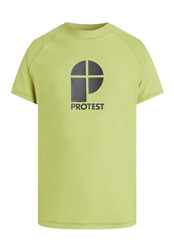 Protest Herren Rashguard Short Sleeve PRTCATER Upf-50-Schutz Und PFC-Frei Algaegreen L