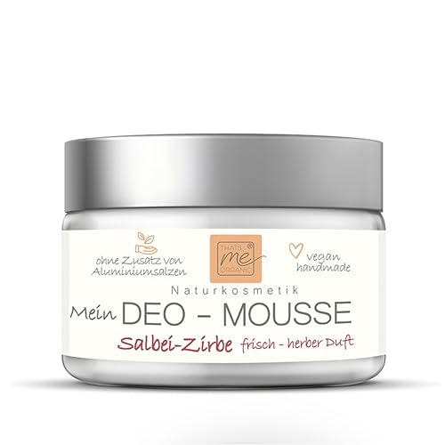 Deo-Mousse Salbei Zirbe 24h+ Deo wie Creme ohne Aluminium Naturkosmetik 50ml