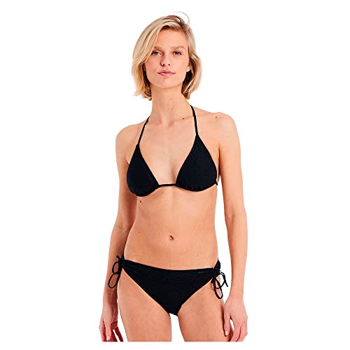 Protest Damen Triangel-Bikini Cheeky PRTRIVER 23 Stretch True Black L/40