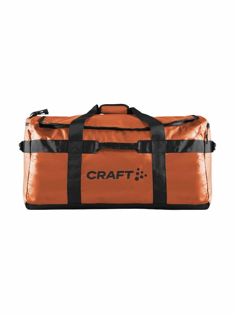 Craft ADV ENTITY DUFFEL 95 L | Duffle Bag Damen und Herren | Chestnut | Wasserdichte Reißverschlüsse | Verstellbare Schultergurte | Sporttasche Herren und Damen mit Wetterschutzklappe