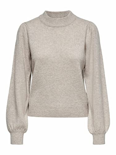 JDY Damen Jdyrue L/S Pullover Knt Noos, Chateau Gray, XL