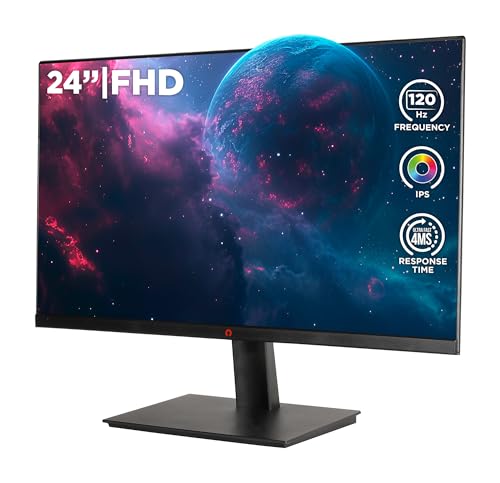 Konix Gaming-Monitor Nebula 24“ PC, PS4, PS5, Switch, Xbox - Full HD-Auflösung 1.080 px - 120 Hz - 4 ms - FreeSync - HDMI 2.0 - DisplayPort - IPS-Panel