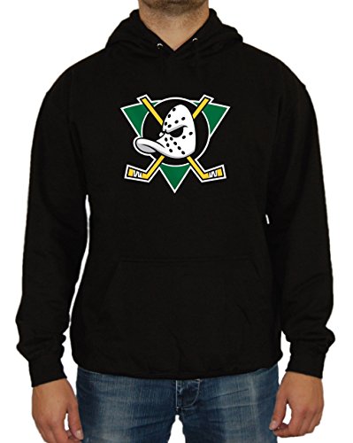 Artshirt-Factory Mighty Ducks Kapu (L, Schwarz)