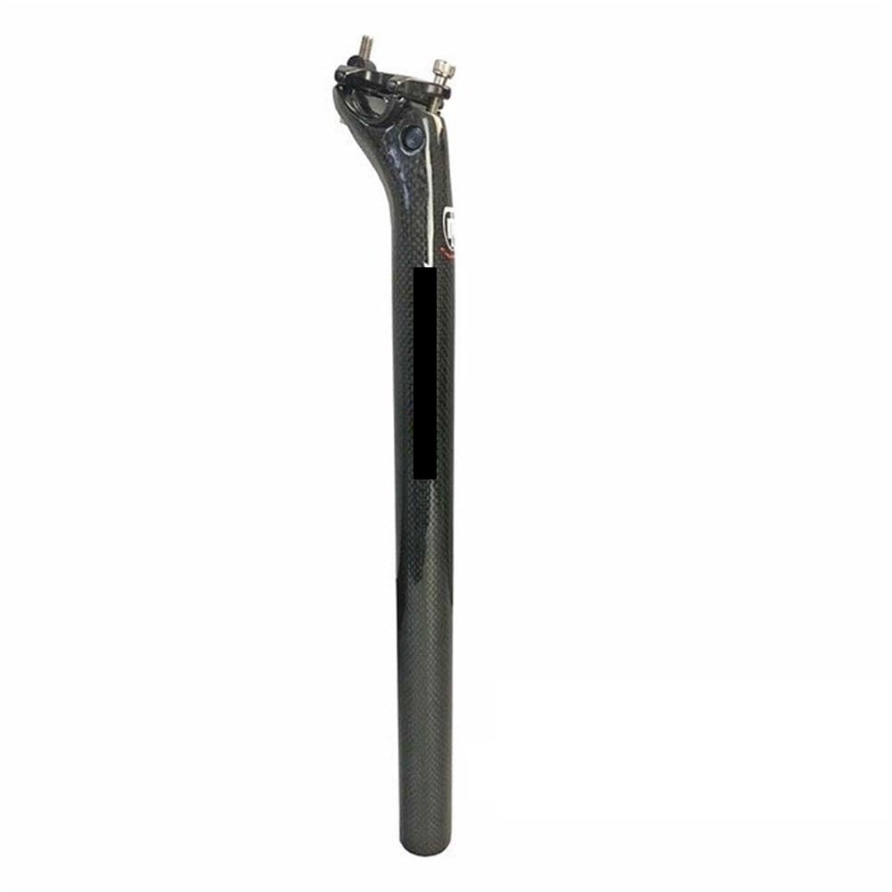 Skdvy Fahrrad-Sattelstütze Fahrradsattelstützen Carbon Sattelstütze Fahrradsattelstütze Rennrad Sattelstütze Bike Rod 188g 27,2/30,8/31,6 Cycling Parts(Matt 31.6 400)