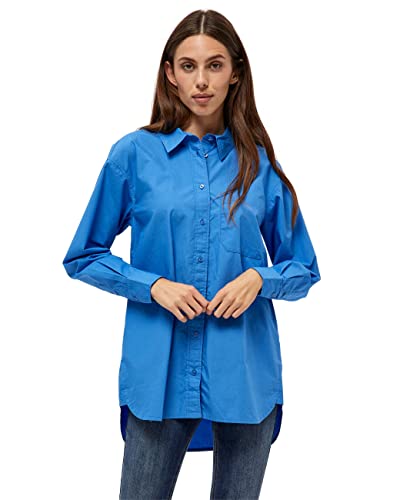 Peppercorn Women's Thelma Shirt Curve, NEBULAS Blue, 22