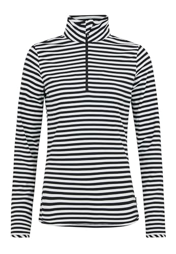 Protest Women, Ladies 1/4 Zip Top PRTGRENADA 10K Wasserdicht Und Atmungsaktive Elastischer Stoff Canvasoffwhite L/40