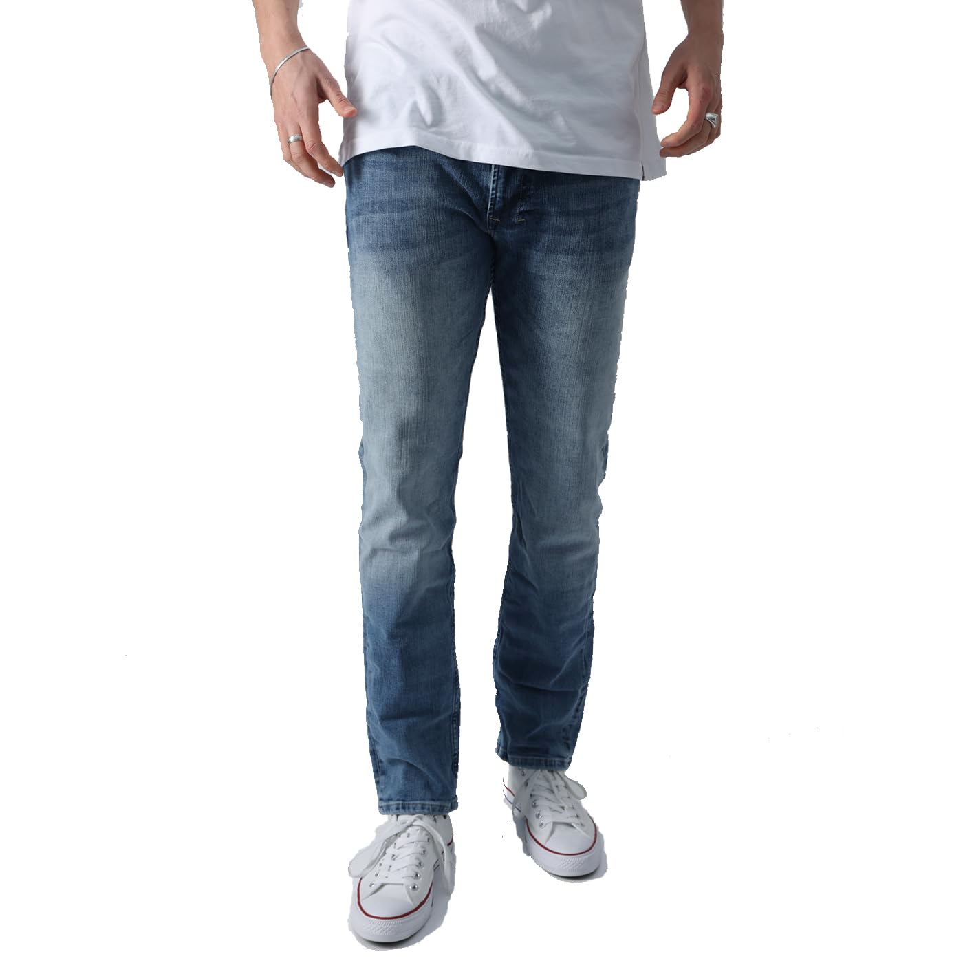 Miracle of Denim M.O.D, Thomas Comfort, Herren Jeans Hose Stretchdenim Rabick Blue W 36 L 32