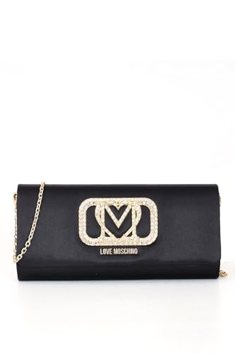 Love Moschino Damen Jc4296pp0ikv0000 Schultertasche, Schwarz