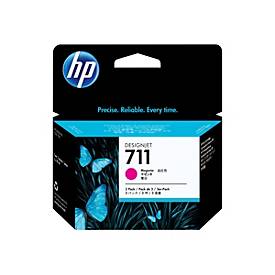 HP 711 - 3er-Pack - Magenta - original - DesignJet - Tintenpatrone