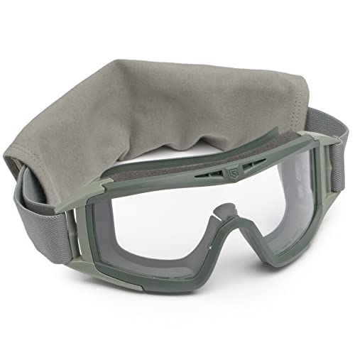 Revision Military Desert Locust Goggle Basic – klare Gläser – Blattgrün