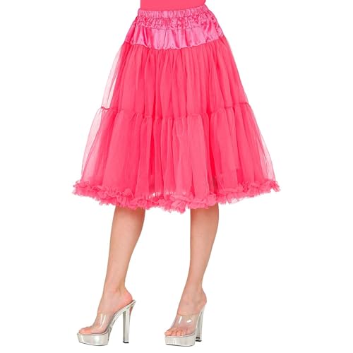 "PINK TULLE RUFFLE SKIRT/PETTICOAT" 65 cm -