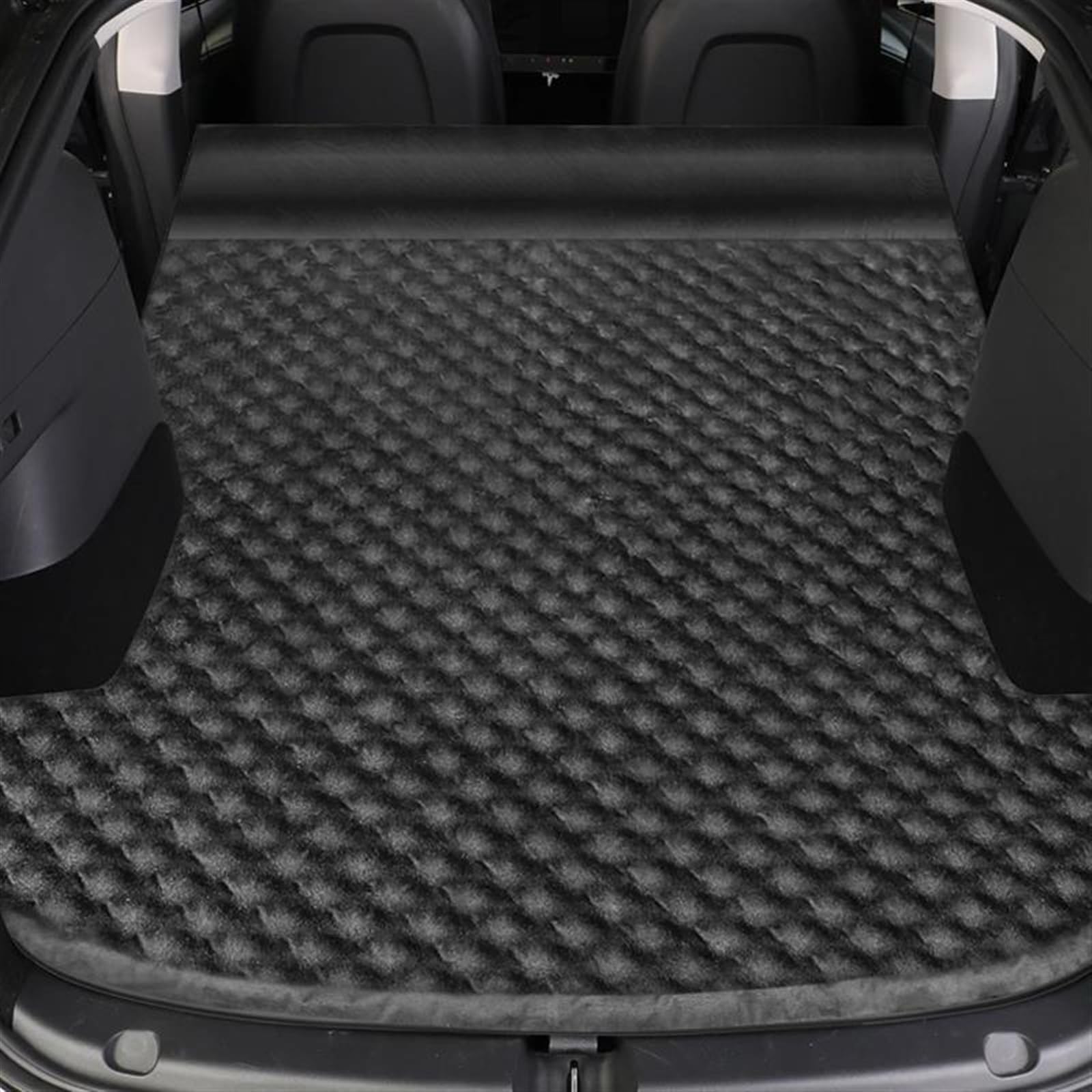 GLILAR Auto Luftmatratze Kompatibel Mit Tesla Für Model Y Für Model 3 2017-2024 Autozubehör Aufblasbare Luftmatratze Outdoor-Camping Aufblasbares Auto-Reisebett Luftmatratze(Black,Size 1)