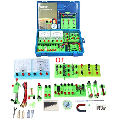 Starter Kit Zum Lernen Von Physik Und Stromkreisen Wissenschaftslabor Grundlegende Elektrizität Magnetismus Experiment Bildungskits Set Elektromagnetisches Experiment