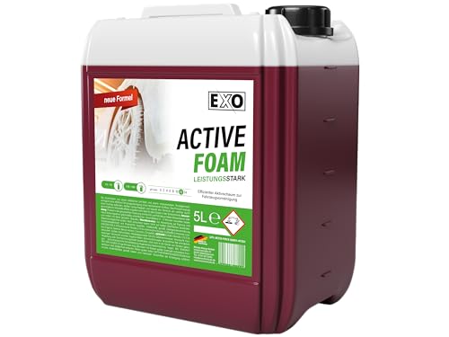 EXO ACTIVE FOAM | Selbsttätiger Snow Foam | Vorreiniger | PKW-Shampoo (5 Liter)