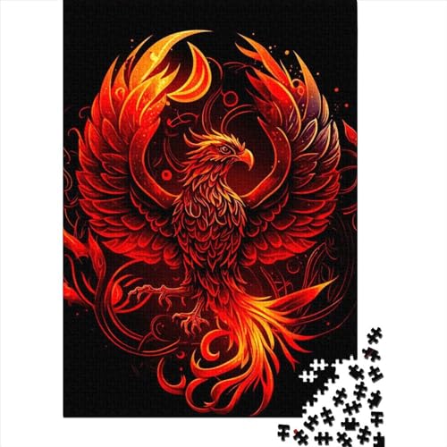 Phoenix Jigsaws Puzzles Puzzles für Erwachsene und Teenager, schwierige, anspruchsvolle Puzzles mit 1000 Teilen, dekomprimierendes, intellektuelles Lernspielzeug, 75 x 50 cm