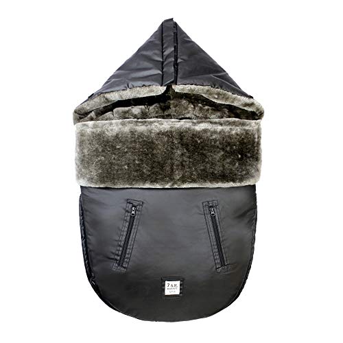 7AM Enfant WaxedPOD Fußsack - Universeller Winterschlafsack für Kinderwagen & Kindersitze, Baby, Säuglings & Kleinkinder Schlaf-Wintersack für kaltes Wetter