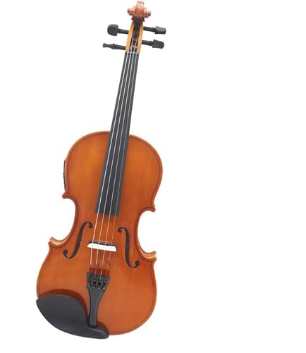 Standard Violine 4/4 Violine Akustik Naturoberfläche Ahornboden(Violin Set)