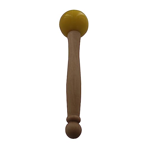 Kristallschale Schlägel Klangschale Tibetische Schale Schläger Gummihammer zum Spielen buddhistischer Schale Schlägel Yoga Schalen Klangschale Holzhammer Klangschale Schlaginstrument Teile