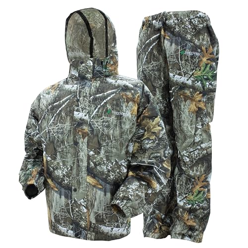 frogg toggs Herren All Sport Rain Suit Regenbekleidung, Realtree Edge, L EU