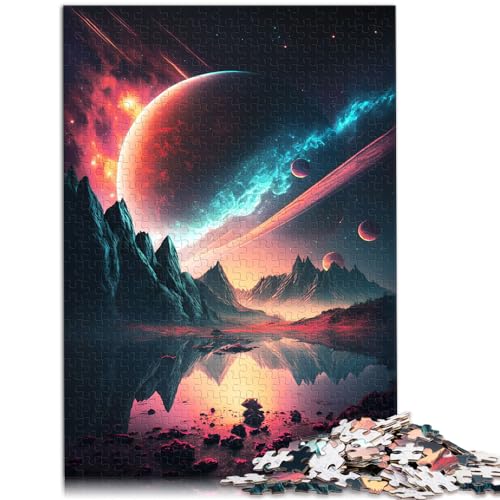 Puzzle, Lernspiele, Cosmic Universe Odyssey, 1000-teiliges Puzzle für Erwachsene, Holzpuzzle für anspruchsvolles Puzzlespiel und Familienspiel, 1000 Teile (50 x 75 cm)