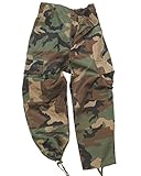 Unbekannt Unisex Kinder Us Bdu Hose, Woodland, 110-116 EU