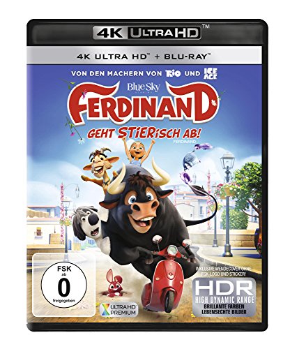 Ferdinand - Geht STIERisch ab! (4K Ultra-HD) (+ Blu-ray 2D)