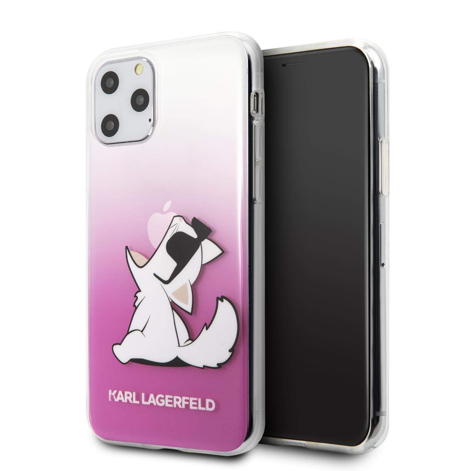 Kark Lagerfeld Choupette Fun Series Hülle VKLHCN58CFNRCPI für iPhone 11 Pro, pink, rosa