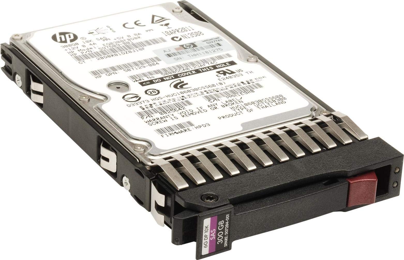 619286-001-M6625 - HP HDD 300GB 10K 6G SFF SAS (Generalüberholt)