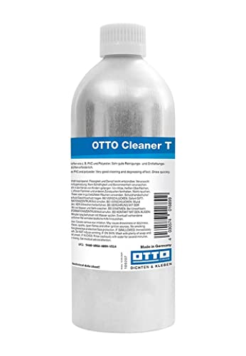 OTTO-Chemie Dichtsoff Zusatzprodukte Cleanprimer 1101, 1226, Primer 1216, 1218, Cleaner T, Cleaner C, SilOut (Cleaner T, 1000 ml)