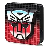 numskull Offizielle Transformers 3D-Logo-Schreibtischlampe/Wandleuchte für Schlafzimmer, Büro, Zuhause, Studium, Arbeit - Offizielles Transformers-Merchandise